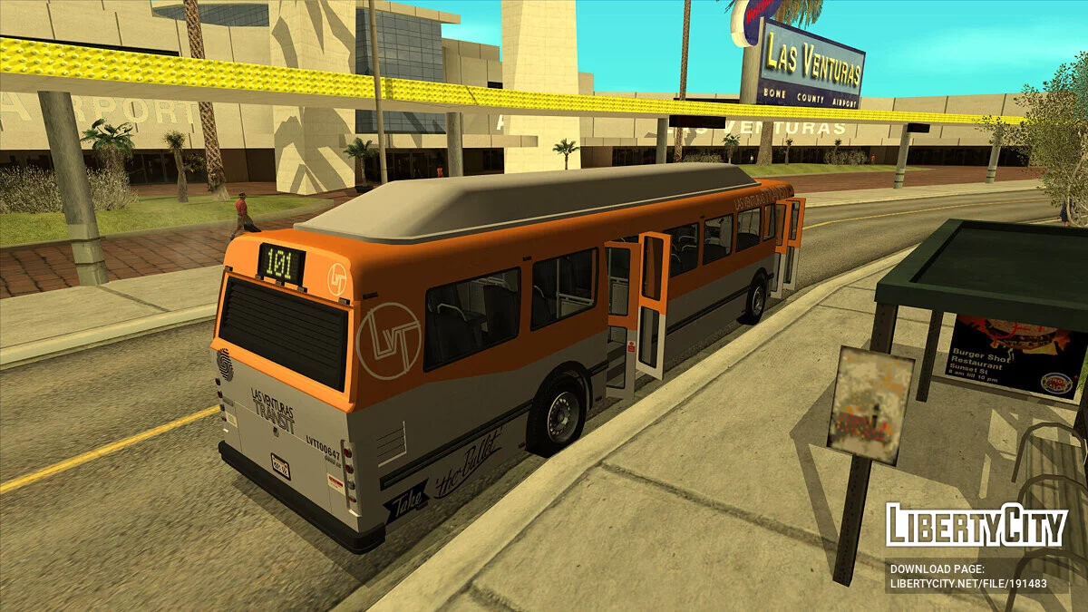 GTA 5 Brute Bus / GTA San Andreas