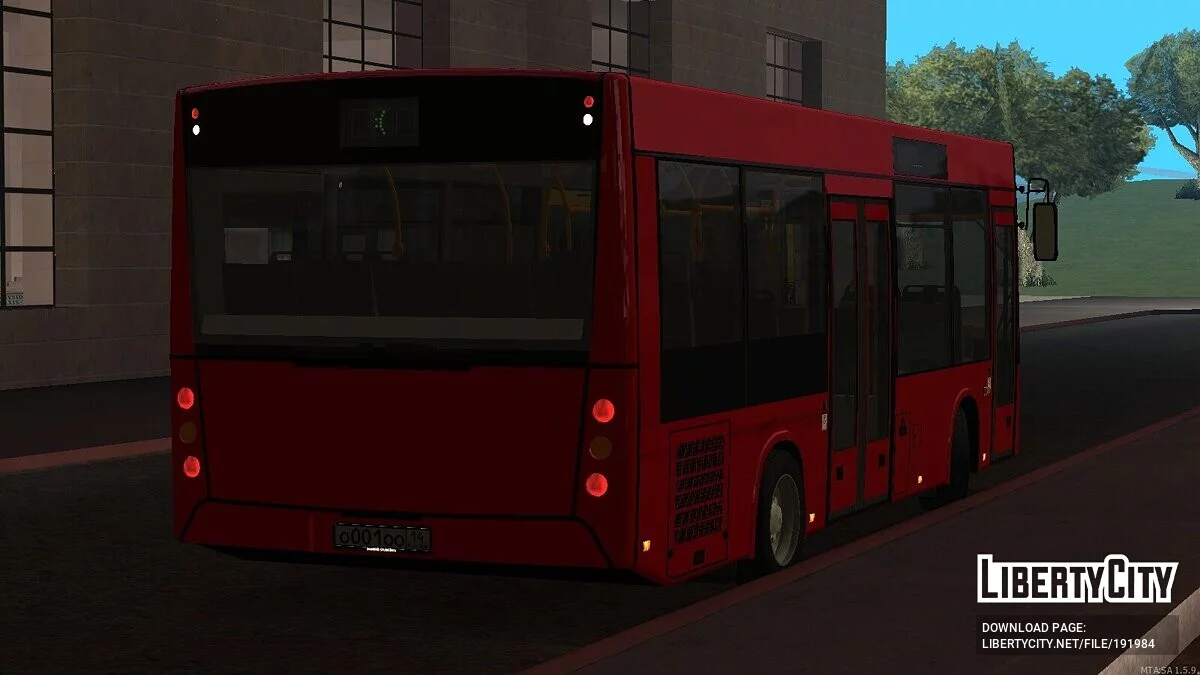 MAZ 206 + CCD / GTA San Andreas
