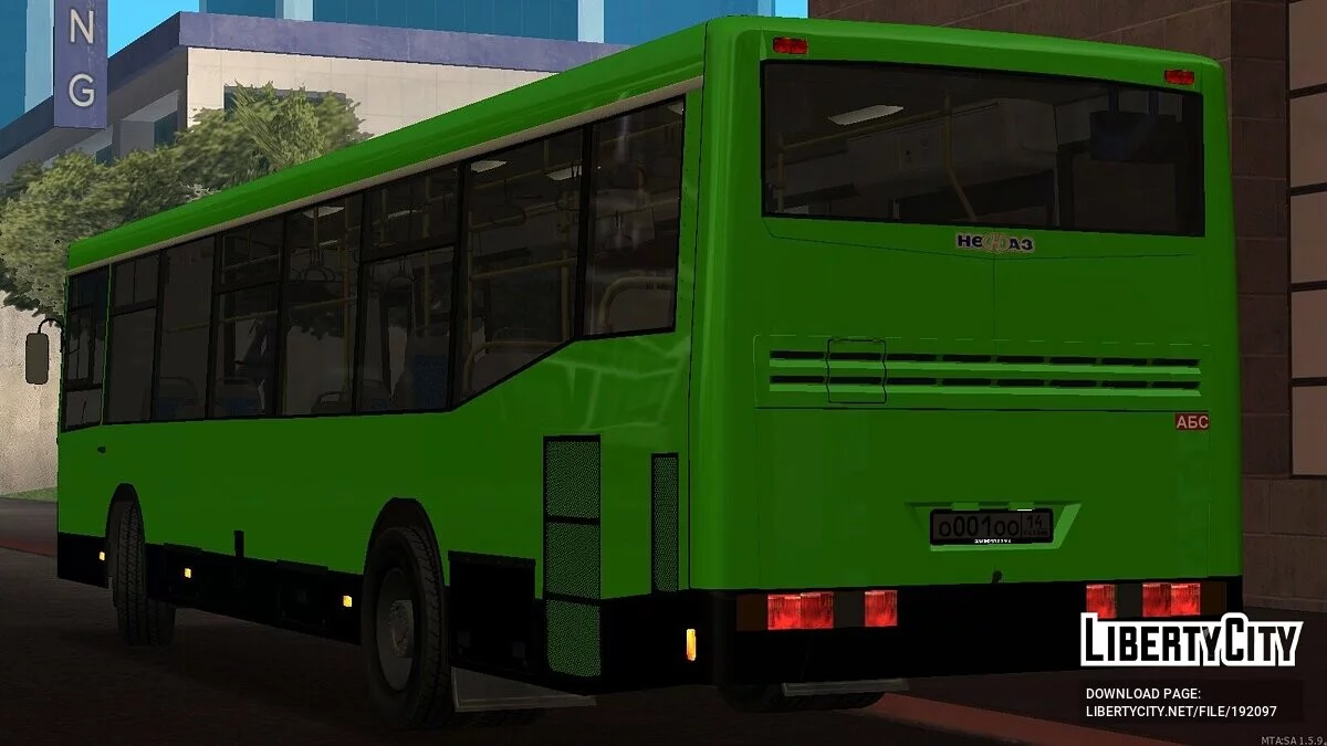 НефАЗ-5299 + CCD / GTA San Andreas
