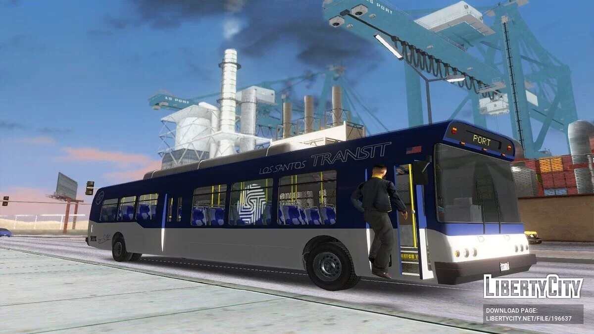 GTA 5/Online Bus Brute (Bus de l'aéroport) / GTA San Andreas