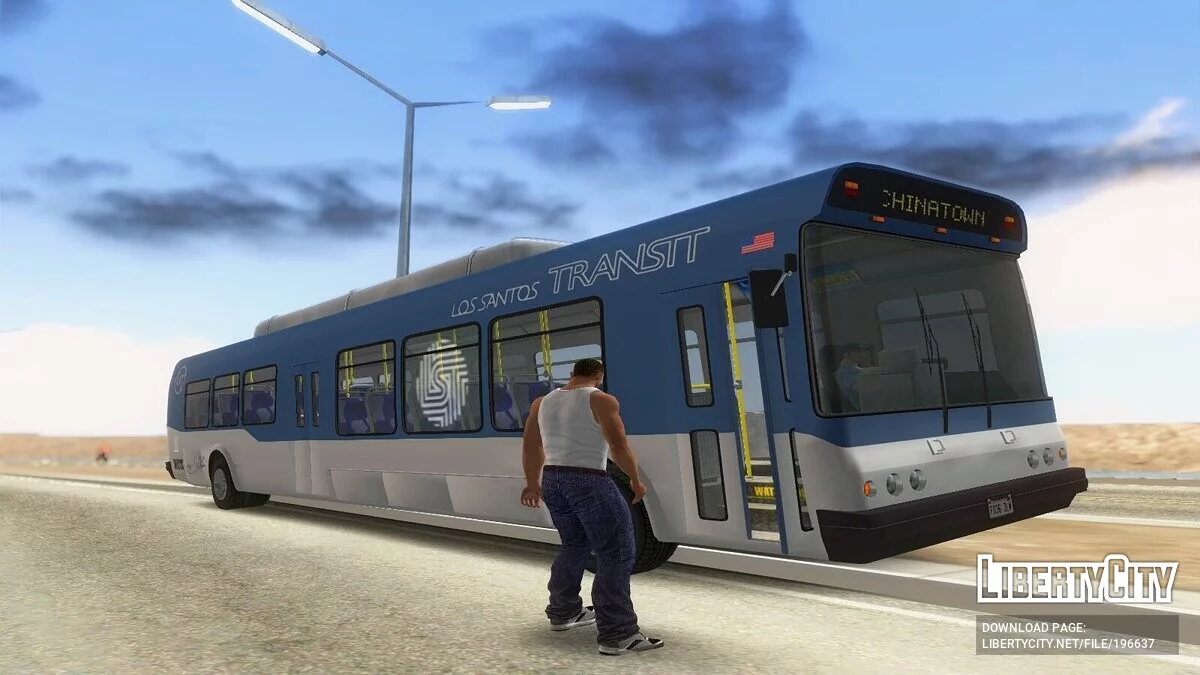 GTA 5/Online Bus Brute (Bus de l'aéroport) / GTA San Andreas