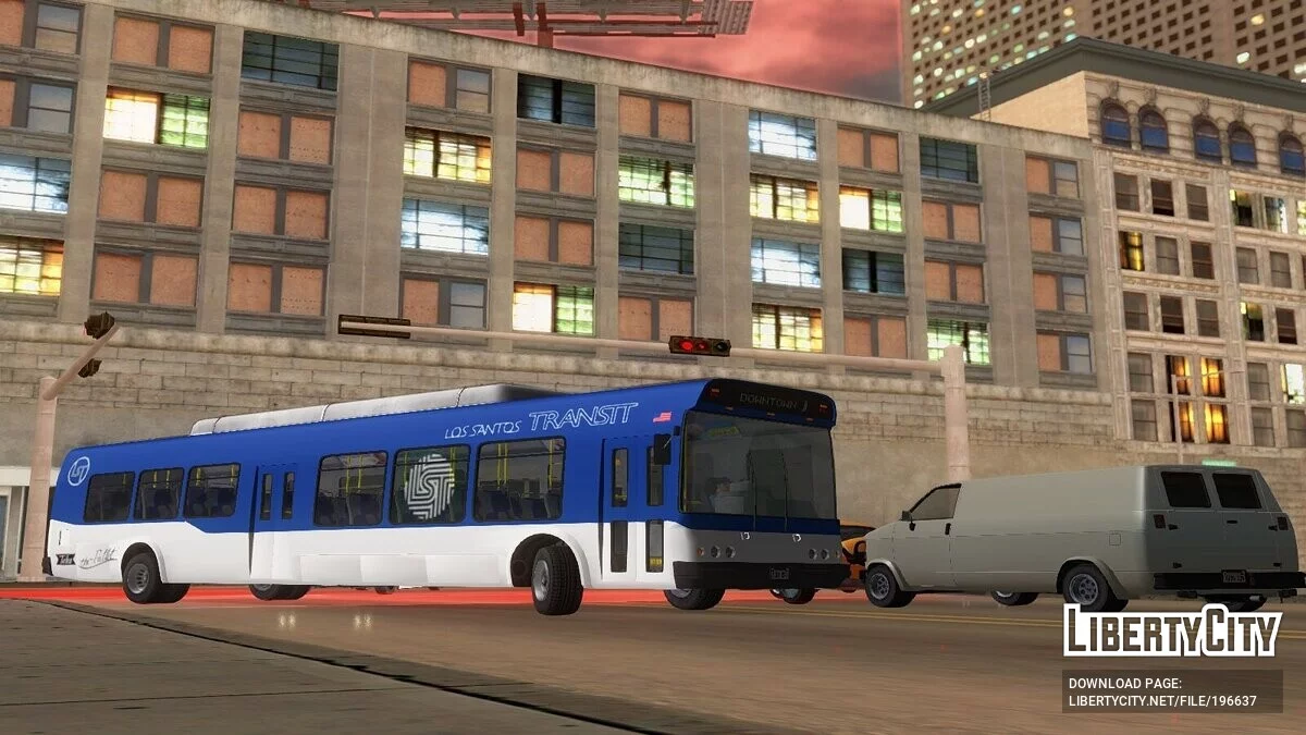 GTA 5/Online Bus Brute (Bus de l'aéroport) / GTA San Andreas