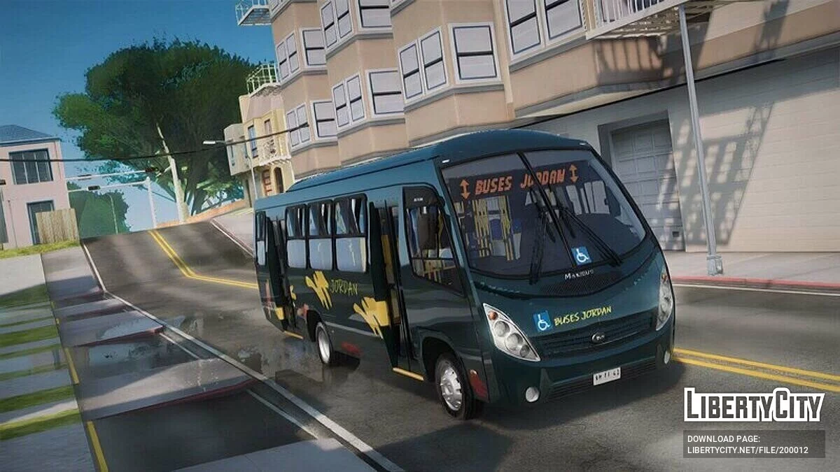 Bus Jordan / GTA San Andreas