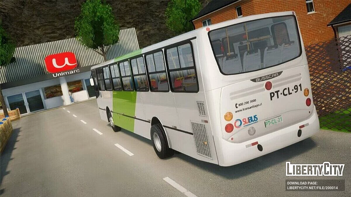 Transantiago 106 Zona E / GTA San Andreas