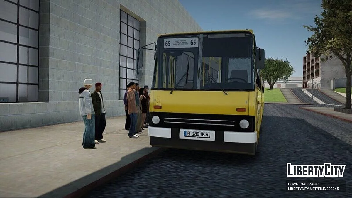 Ikarus 280 RATB / GTA San Andreas