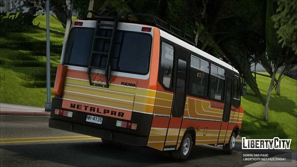 Metalpar Pucará de 1995 / Mercedes Benz LO-812 / GTA San Andreas