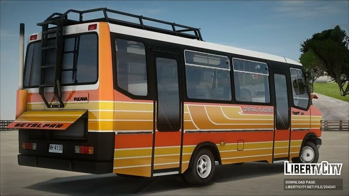 Metalpar Pucará de 1995 / Mercedes Benz LO-812 / GTA San Andreas