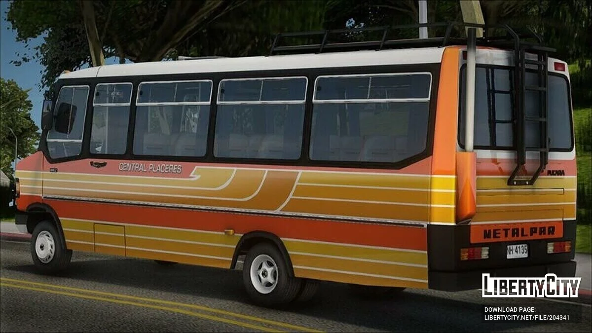 Metalpar Pucará de 1995 / Mercedes Benz LO-812 / GTA San Andreas
