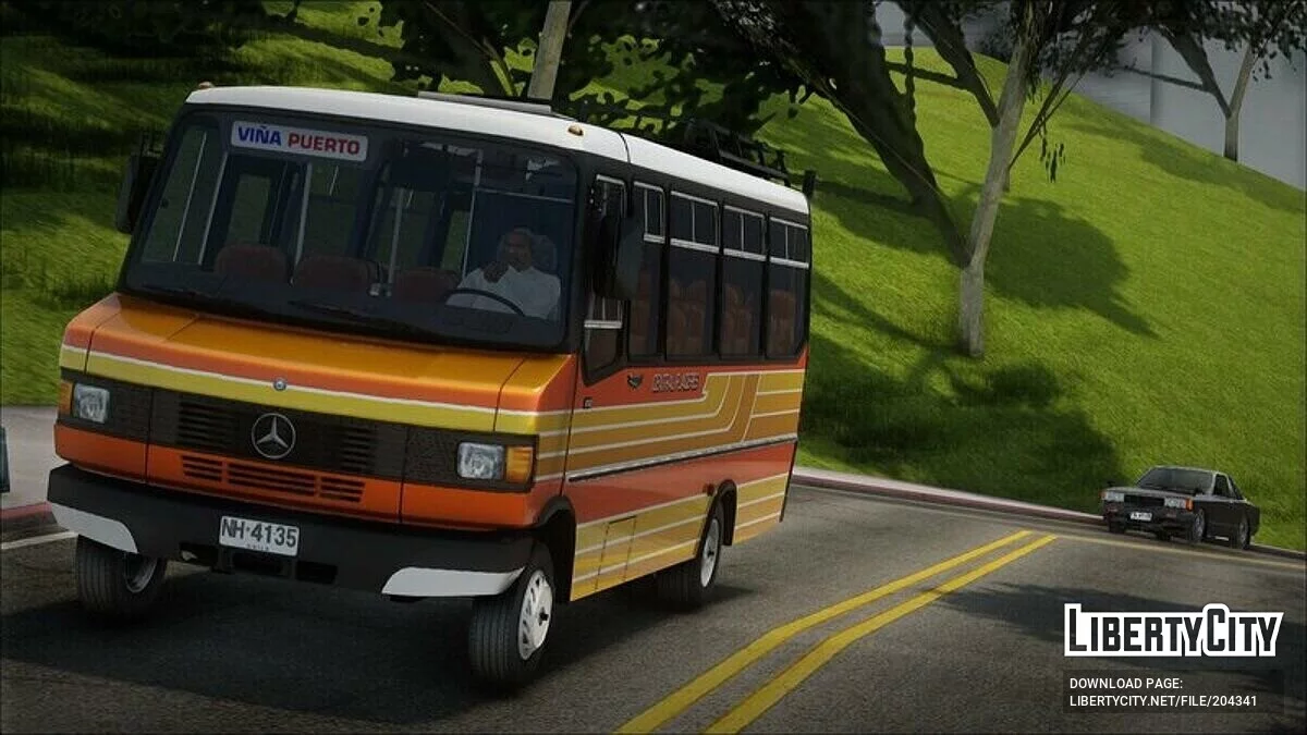 Metalpar Pucará de 1995 / Mercedes Benz LO-812 / GTA San Andreas