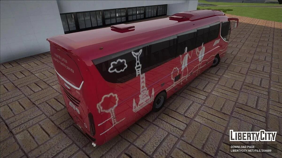 ADO Skin i8 - kumpulan bus / GTA San Andreas