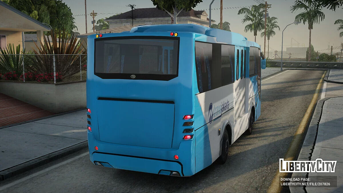 Hino Evo-C Transjakarta Feeder Bus / GTA San Andreas