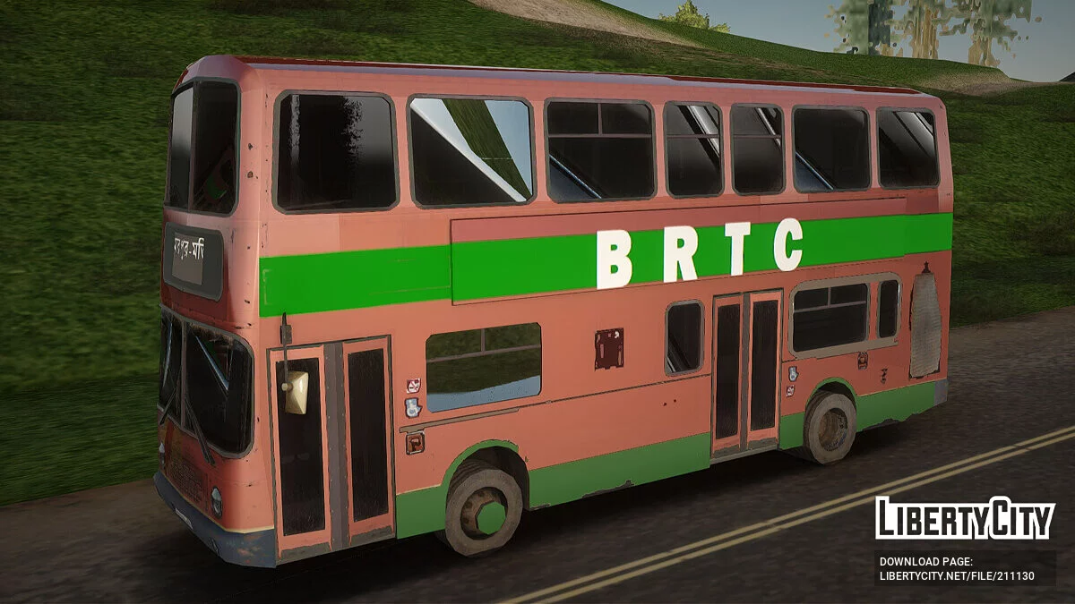 BRTC Double Decker Bus / GTA San Andreas