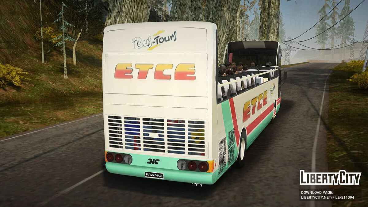 Bus Tours Dic Megadic 4x2 ETCE / GTA San Andreas