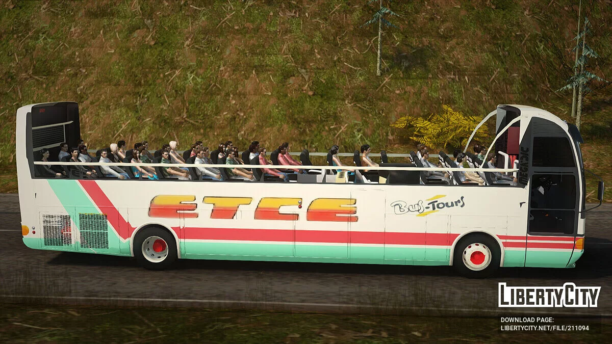 Bus Tours Dic Megadic 4x2 ETCE / GTA San Andreas