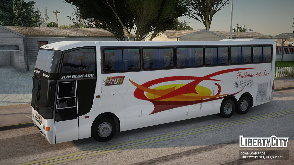 Busscar Jum Buss 400 Volvo B10R Pullman Del Sur / GTA San Andreas