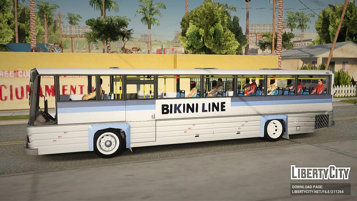 Coach Tuning Argentino Bikini Line / GTA San Andreas