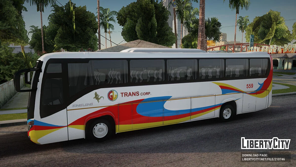 Kinglong XMQ6126Y - GL Trans 559 / جي تي إيه سان أندرياس