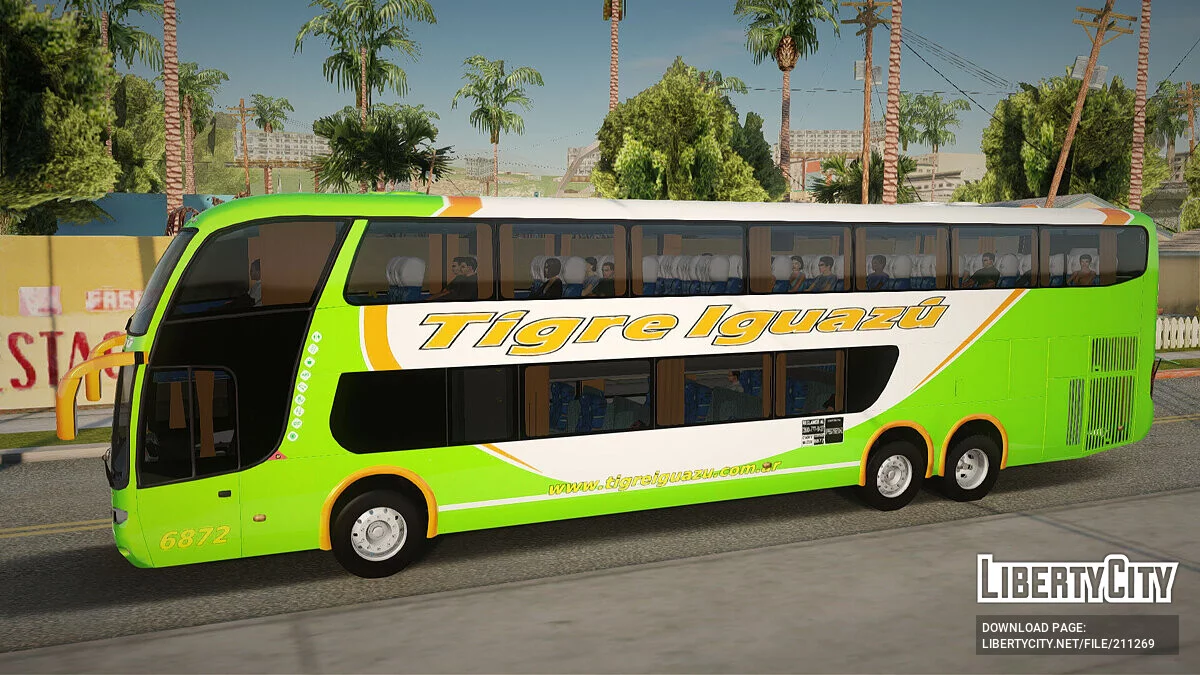 Marcopolo G6 0400 Rsd Tapa Abierta / GTA San Andreas