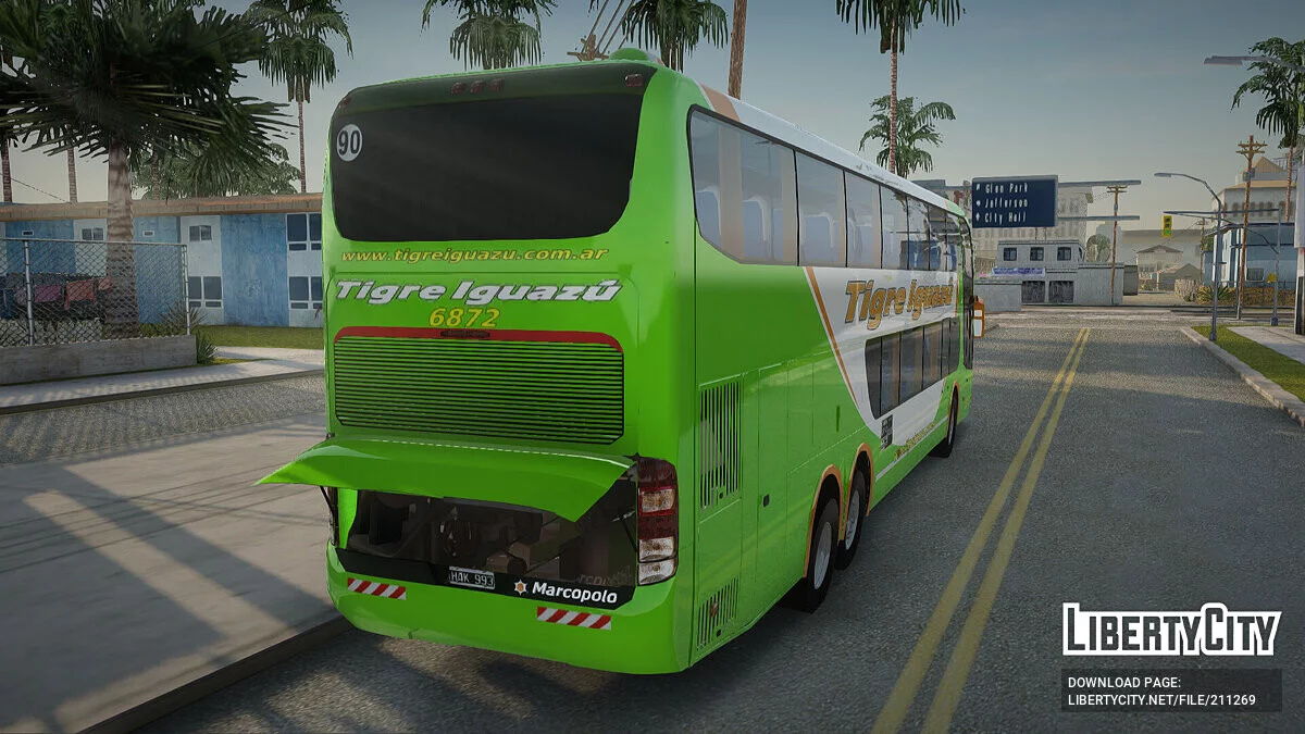 Marcopolo G6 0400 Rsd Tapa Abierta / GTA San Andreas
