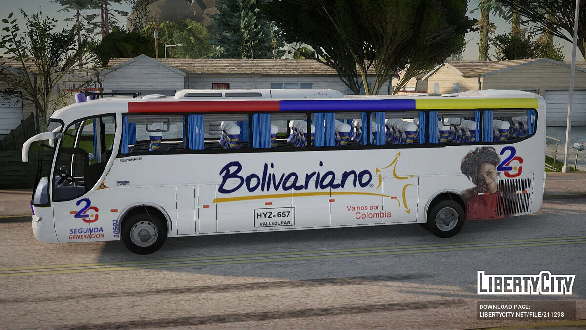 Marcopolo G6 Bolivariano / GTA San Andreas