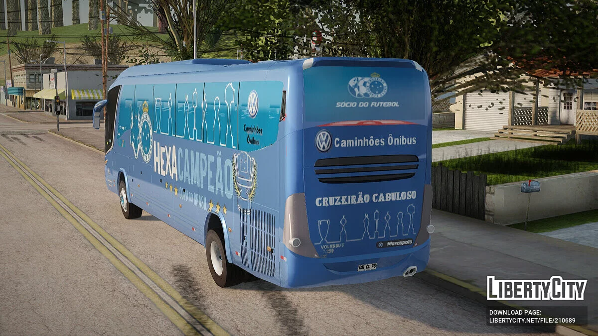 Marcopolo Paradiso 1200 G7 4X2 Do Cruzeiro / GTA San Andreas