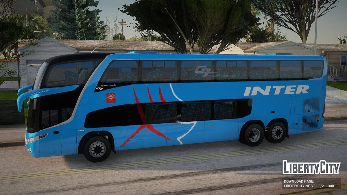 Marcopolo Paradiso G7 1800 DD Inter Sur / GTA San Andreas