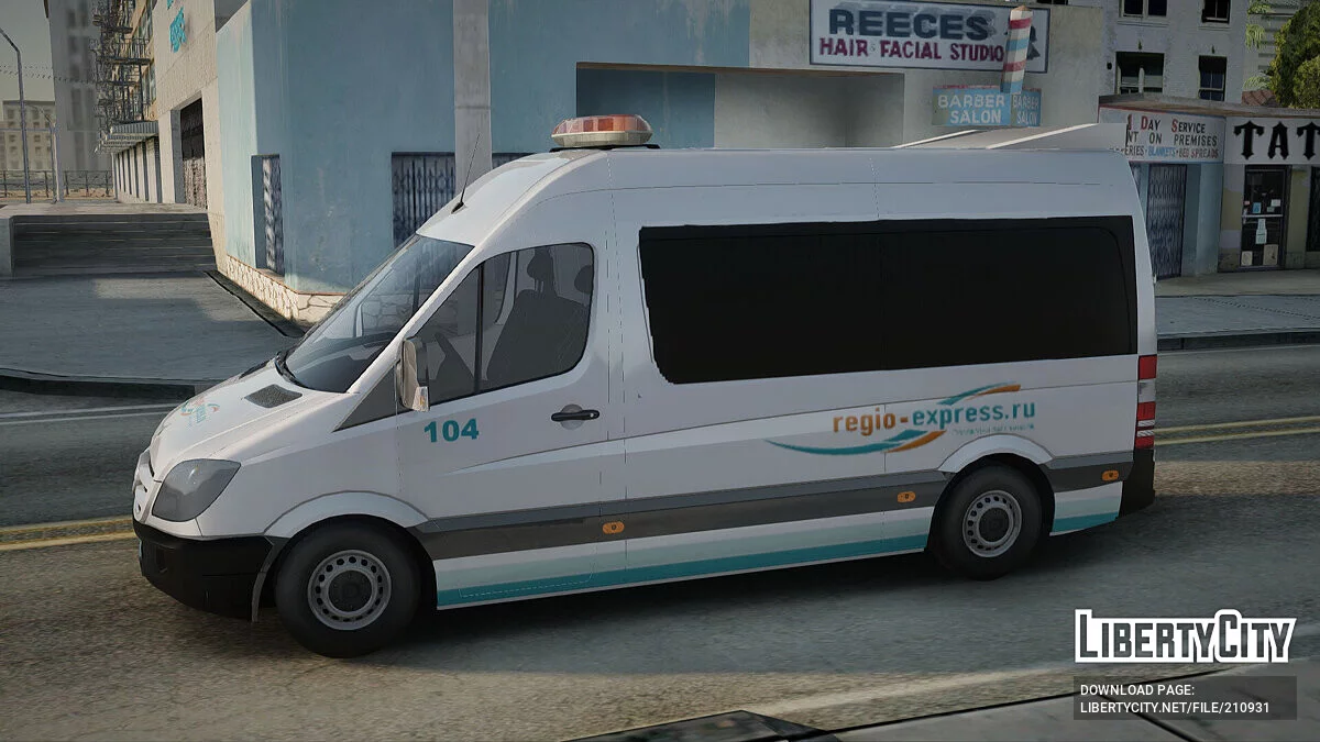 Mercedes-Benz Sprinter 311CDI Rеgio-Express / GTA San Andreas