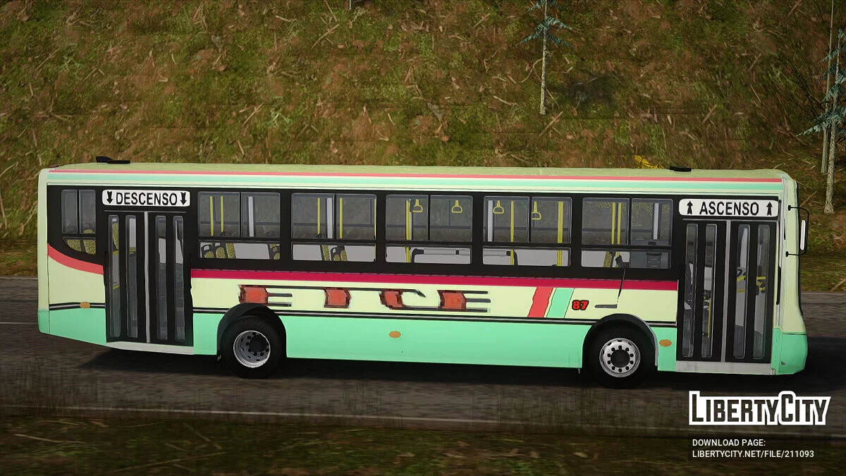 Metalpar Tronador 2 Puertas ETCE GTA Micros Arg / GTA San Andreas