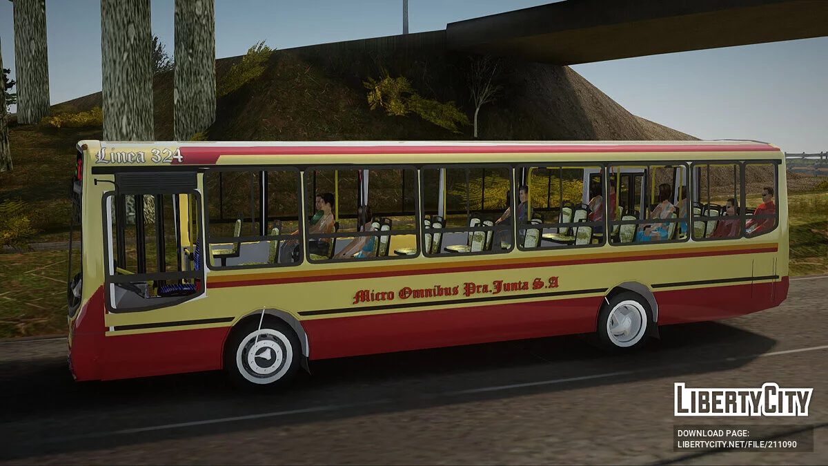 Metalpar Tronador 2 Puertas Linea 324 / GTA San Andreas