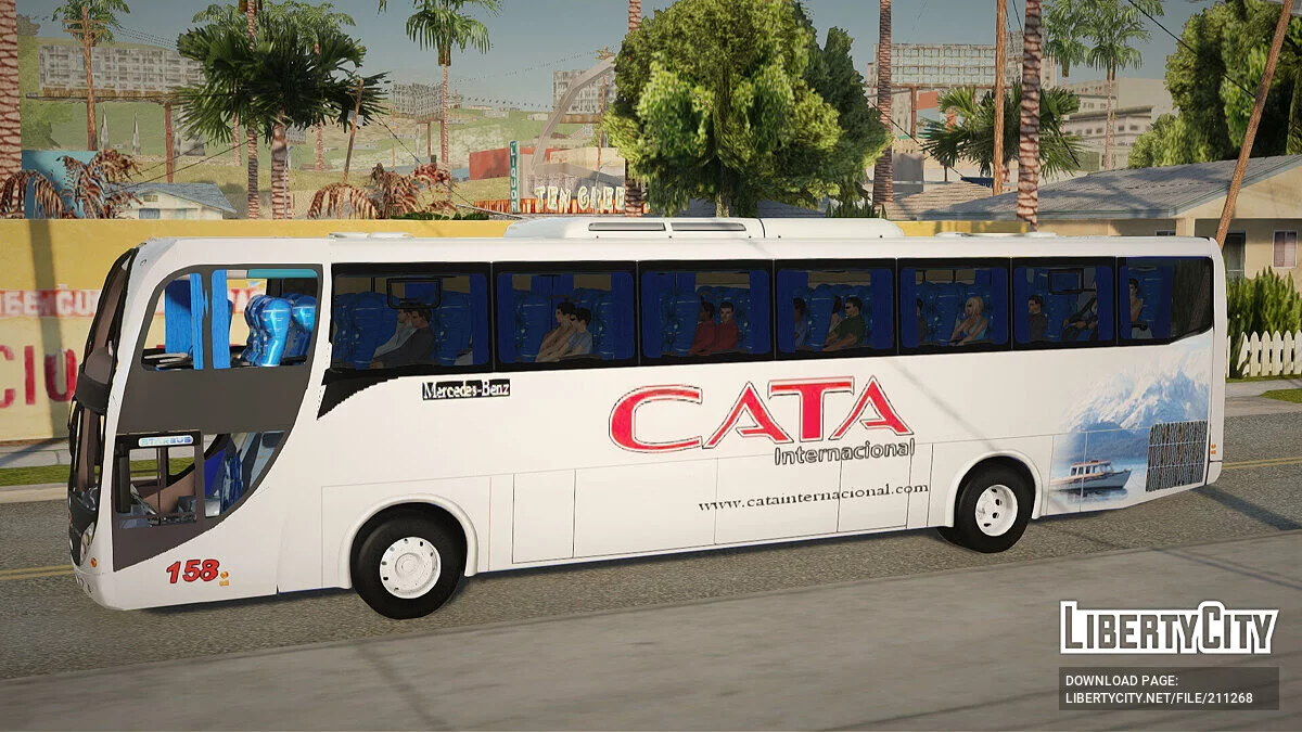 Metalsur Starbus 1 Piso Elevado / GTA San Andreas