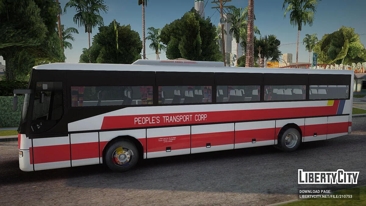 Nissan Diesel UD Korporacja Transportu Ludzi / GTA San Andreas