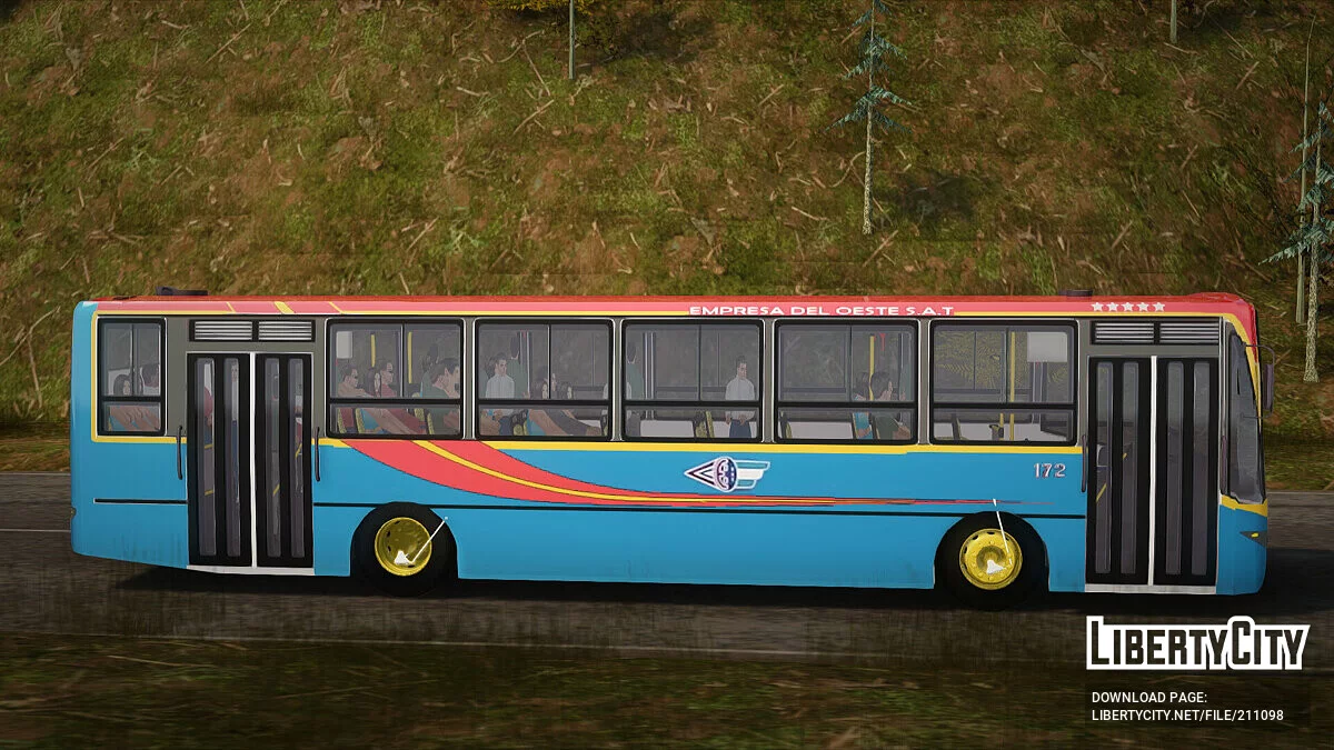 Nuovobus MB OF1418 Linea 302 / GTA San Andreas