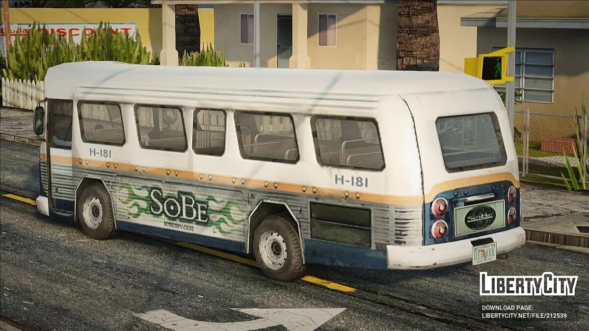 DRIV3R Miami Bus & Ubisoft Variation / GTA San Andreas