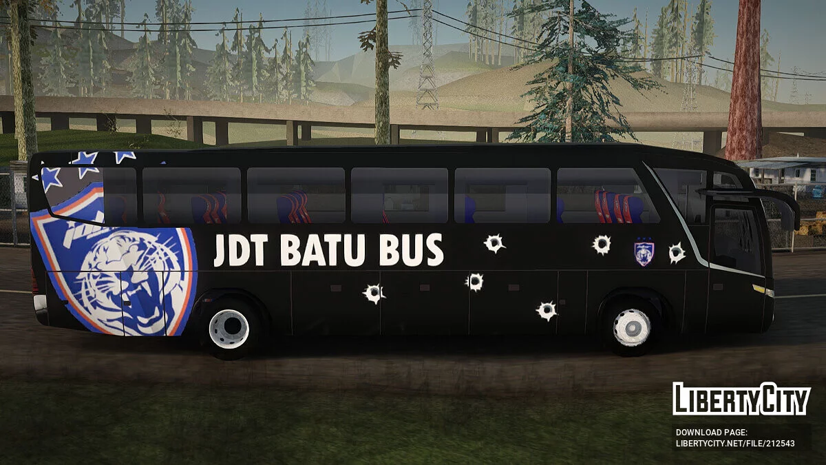 Marcopolo JDT Batu 巴士 / GTA San Andreas