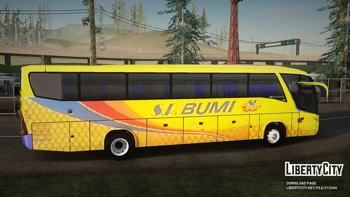 Marcopolo SP Bumi Express / GTA San Andreas