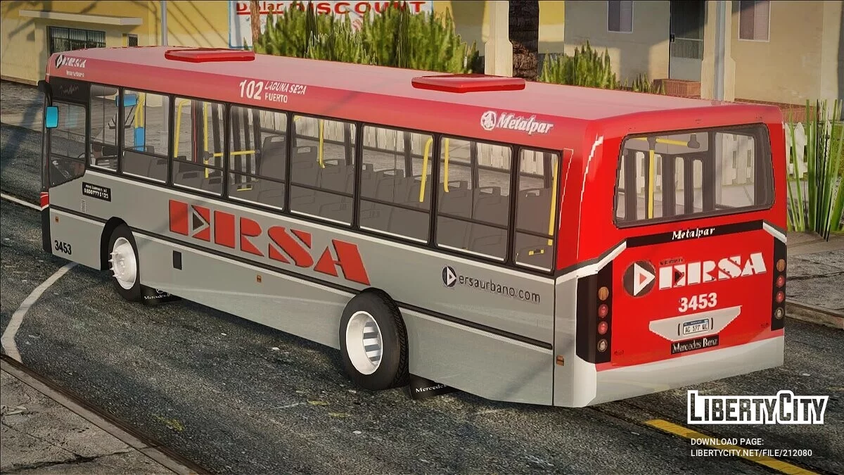 Metalpar Tronador II Linea 102 de Corrientes Capital / GTA San Andreas