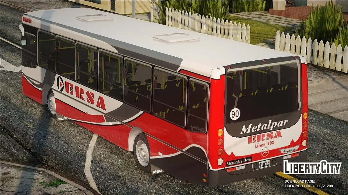 Metalpar Tronador II Lineas 102, 103 y 108 de Corrientes Capital / GTA San Andreas