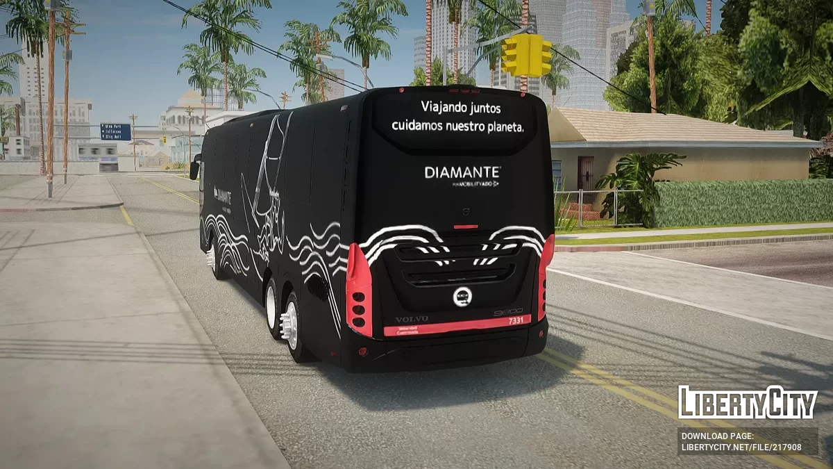 Estrella de oro Diamante Volvo 9800 / GTA San Andreas