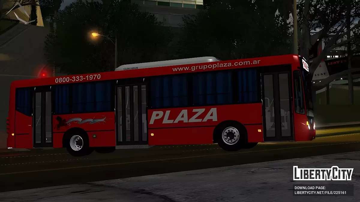 Grupo Plaza Metalpar Iguazú 1618 Interno 100 / GTA San Andreas