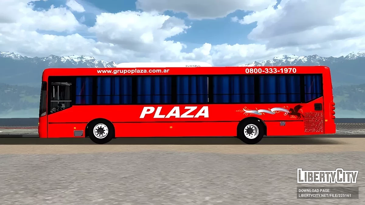 Grupo Plaza Metalpar Iguazú 1618 Interno 100 / GTA San Andreas
