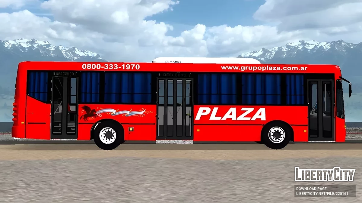 Grupo Plaza Metalpar Iguazú 1618 Interno 100 / GTA San Andreas