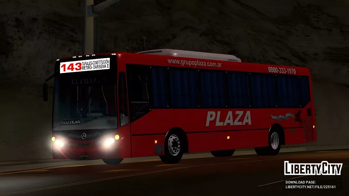 Grupo Plaza Metalpar Iguazú 1618 Interno 100 / GTA San Andreas
