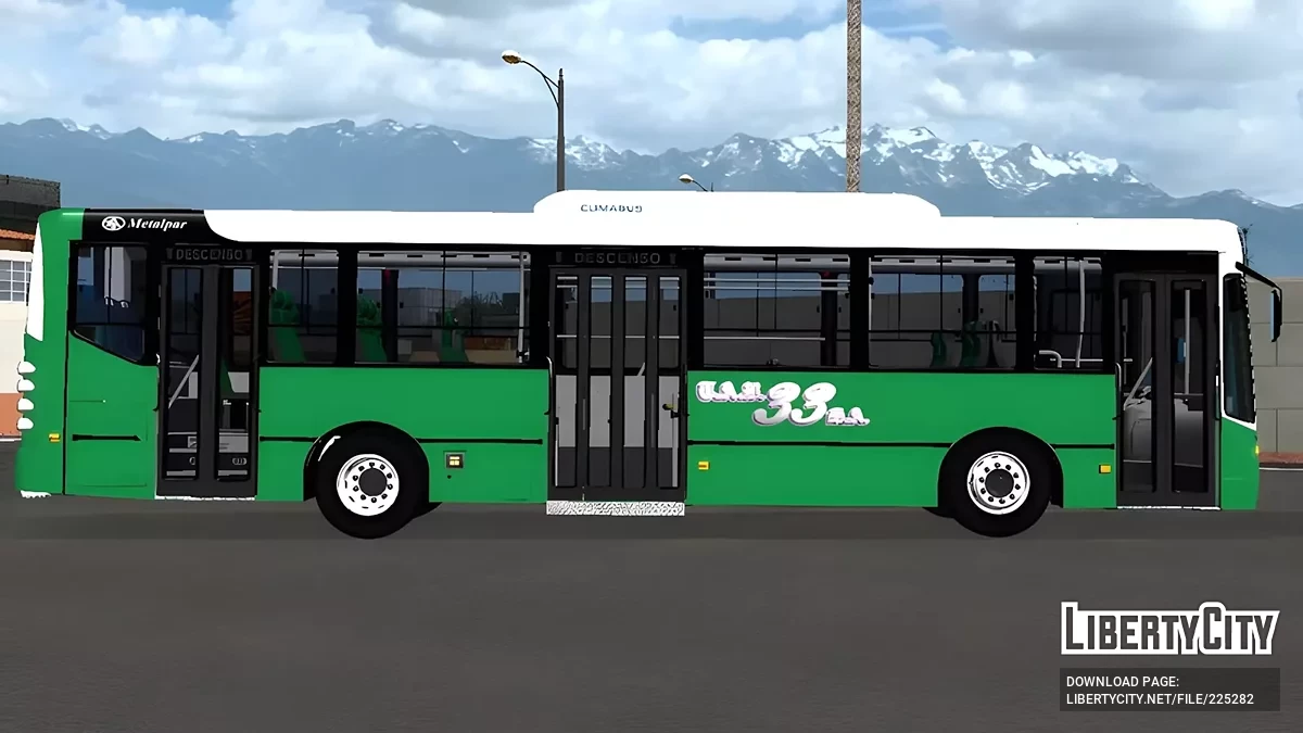 Metalpar Iguazú MB OH1618 Linea 33 / GTA San Andreas