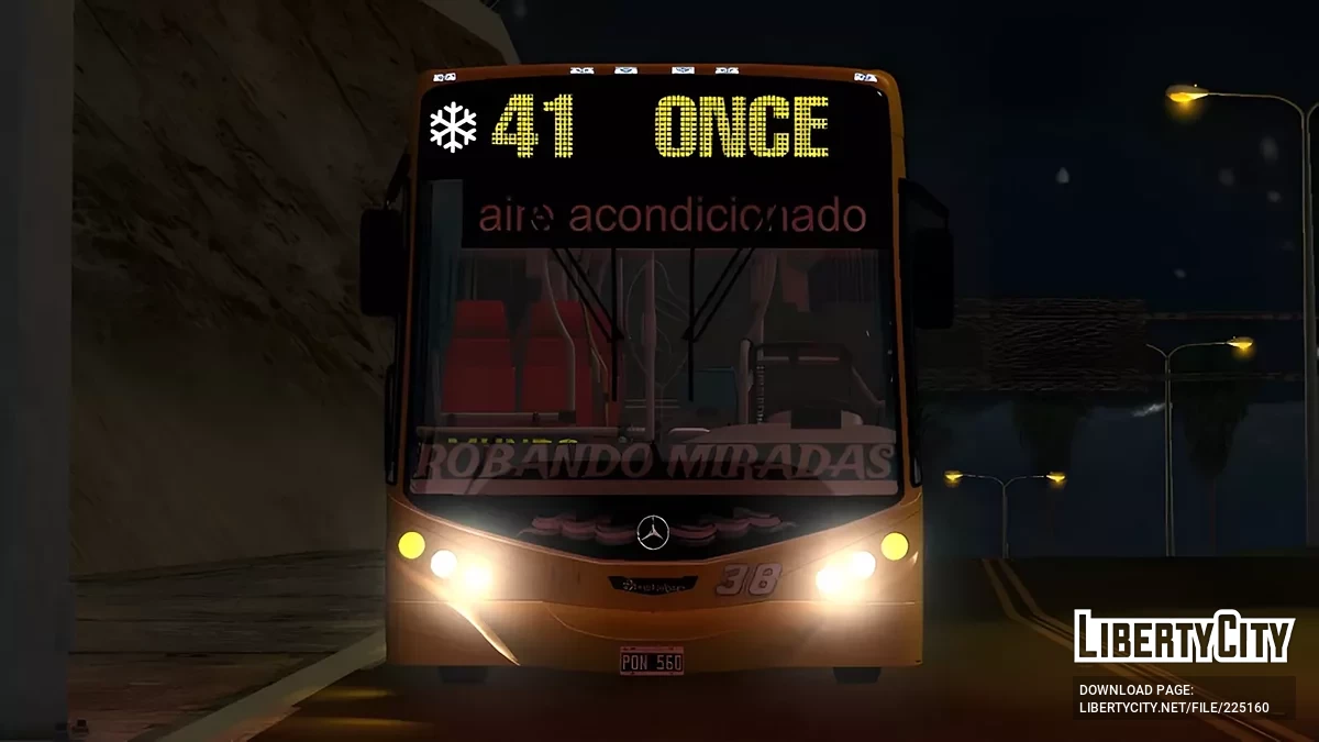 Metalpar Iguazú OH1618 Línea 41 Interno 38 / GTA San Andreas