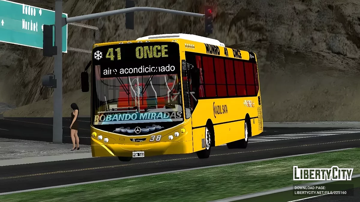 Metalpar Iguazú OH1618 Línea 41 Interno 38 / GTA San Andreas