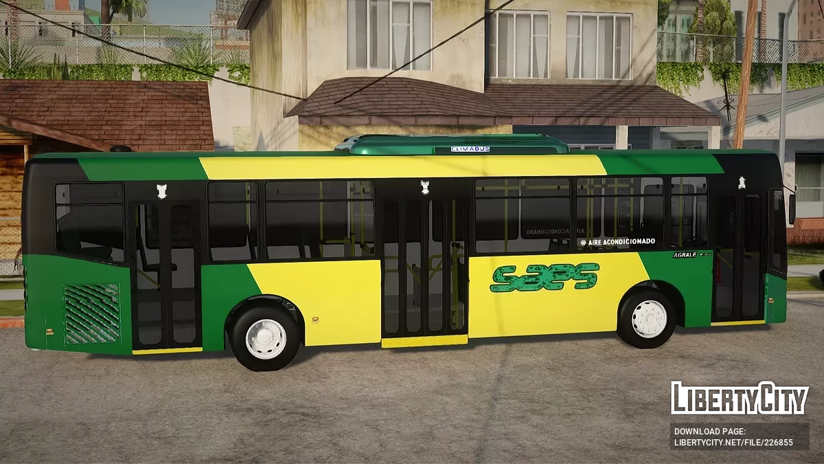 TodoBus Agrale MT15 Empresa Saes / GTA San Andreas