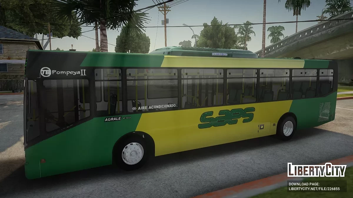 TodoBus Agrale MT15 Empresa Saes / GTA San Andreas