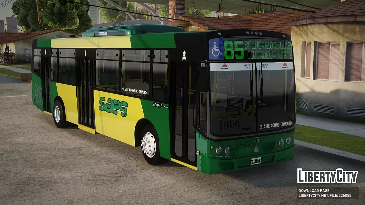 TodoBus Agrale MT15 Empresa Saes / GTA San Andreas