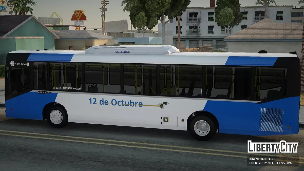 TodoBus Agrale MT15 Línea 7 / GTA San Andreas