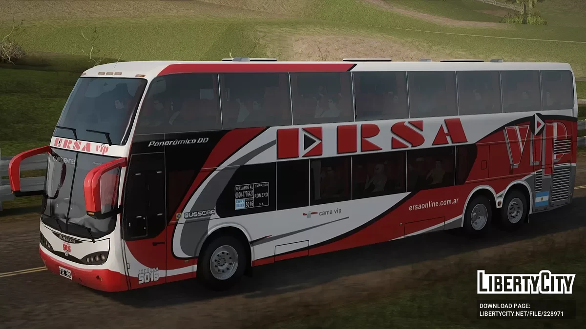 Busscar Panoramico DD Ersa / GTA San Andreas